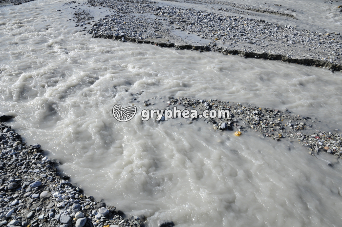 Transport et dépôt de sédiments par un cours d'eau torrentiel - gryphea.org